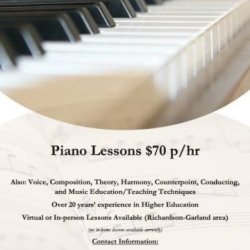 Piano Lessons (Garland)
